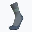 Icebreaker men's trekking socks Merino Hike+ Medium Crew Across the Peaks blue ash