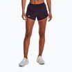 Under Armour Fly By 2.0 women's running shorts purple and orange 1350196-541