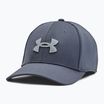 Men's baseball cap Under Armour Blitzing downpour gray/harbor blue