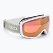 Women's ski goggles Giro Millie white&grey chute/rosegold