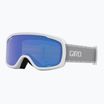 Women's ski goggles Giro Moxie white & grey chute/ cobalt/ yellow