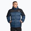 Men's down jacket The North Face Diablo Down Hoodie shady blue/black