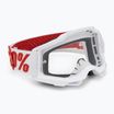 100% Accuri 2 pure/clear cycling goggles