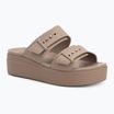Women's clogs Crocs Brooklyn Low Wedge latte