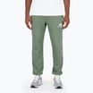 Men's New Balance Essentials Stacked Logo French green trousers