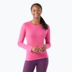 Women's Smartwool Merino 250 Baselayer Crew boxed power pink thermal T-shirt