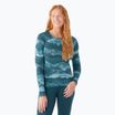 Women's Smartwool Merino 250 Baselayer Crew Boxed thermal T-shirt twilight blue mtn scape