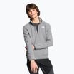 Men's The North Face 100 Glacier 1/4 Zip fleece sweatshirt medium grey heather