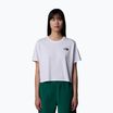 Women's T-shirt The North Face Simple Dome Cropped Slim Tee tnf white
