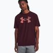 Men's Under Armour Big Logo Fill t-shirt dark maroon/misty purple/venom red