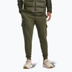 Men's trousers Under Armour Rival Fleece Cargo Jogger marine od green / white