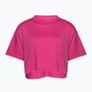 Under Armour Campus Boxy Crop astro pink/black women's training t-shirt