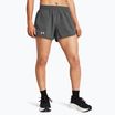 Women's running shorts Under Armour Fly By 3" castlerock/castlerock/reflective