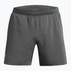 Men's Under Armour Launch 5" castlerock/castlerock/ reflective running shorts