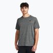 Men's training T-shirt Under Armour Tech Textured castlerock/black