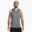 Men's training top Under Armour Tech Tank castlerock/black