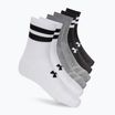 Under Armour Essential Crew 6 Pack training socks white/white/black