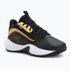 Under Armour Lockdown 7 basketball shoes black/black/metallic gold