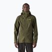 Patagonia men's rain jacket Triolet pine needle green