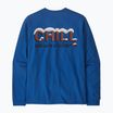 Men's Patagonia Chill Responsibili Longsleeve endless blue