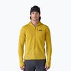 Men's Patagonia R1 Hybrid Pullover Hoody softshell jacket bundle green