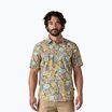 Patagonia men's Go To flourish/abundant blue shirt