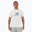 Men's New Balance Stacked Logo T-shirt white