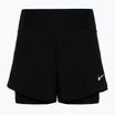 Nike Court Dri-Fit Advantage women's tennis shorts black/white