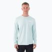 Men's Hurley Everyday Hybrid Upf brown kelp longsleeve