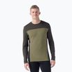 Men's Smartwool Classic Thermal Merino Base Layer Colorblock winter moss longsleeve