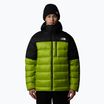 Men's down jacket The North Face Kalix Down Hoodie meadow grass/black