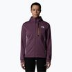 Women's The North Face Mountain Athletics FZ Fleece midnight mauve/purple chalk sweatshirt