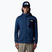 Men's The North Face Mountain Athletics Full Zip Fleece sweatshirt shady blue/ summit navy