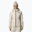 Women's ski jacket The North Face Lenado white dune/gravel/khaki