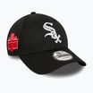 Men's New Era Patch 9Forty Chicago White Sox baseball cap black