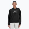 Women's New Balance French Terry Stacked Logo Hoodie black