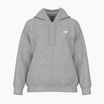 Women's sweatshirt New Balance Fleece Logo Full Zip athletic grey