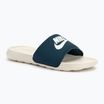 Men's Nike Victori One Slide flip-flops armory navy / light orewood brown / sail