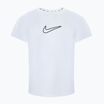 Nike One Dri-Fit white/black children's t-shirt