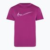 Women's Nike One Dri-Fit hot fuchsia / light wild mango running shirt