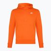 Men's Nike Sportswear Club Fleece Hoodie safety orange/ safety orange/ white