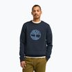 Men's Timberland Tree Logo Crew Neck sweatshirt dark sapphire