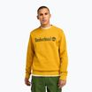 Men's Timberland Linear Logo Crew Neck sweatshirt chai tea