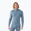 Men's thermal sweatshirt Smartwool Classic Thermal Merino Base Layer 1/4 Zip Boxed pewter blue h