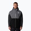 Men's rain jacket The North Face Lightning Zip-In tnf black/smoke