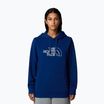 Women's sweatshirt The North Face Drew Peak Light Hoodie estate blue/white dune