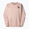 The North Face Mountain Cleanup Over pink moss sweatshirt