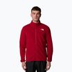 Men's sweatshirt The North Face 100 Glacier Full Zip garnet red