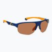 Men's Polaroid PLD 7059/S matte blue orange/brown polarised high contrast sunglasses