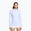 Women's Under Armour Launch Pro Half Zip nimbus blue/reflective running longsleeve